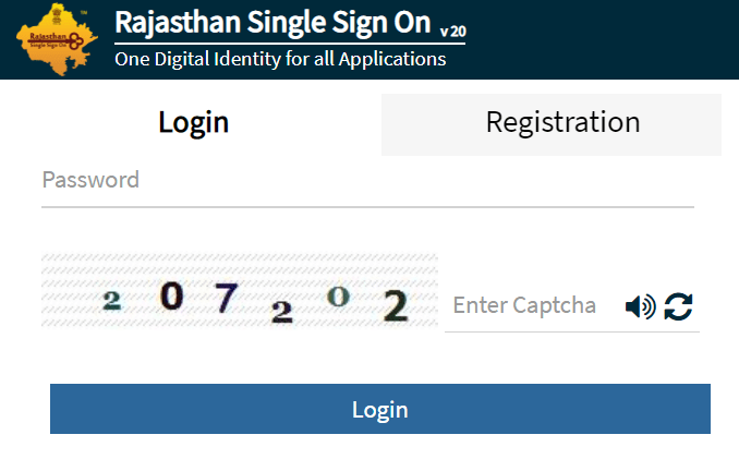 राजस्थान एसएसओ आईडी पोर्टल पर लॉगिन कैसे करें? (How to Login on Rajasthan SSO ID Portal?)